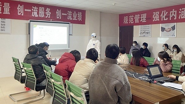 勤抓疫情防控常態(tài)化培訓(xùn)，隨時做好投入防控戰(zhàn)斗準(zhǔn)備
